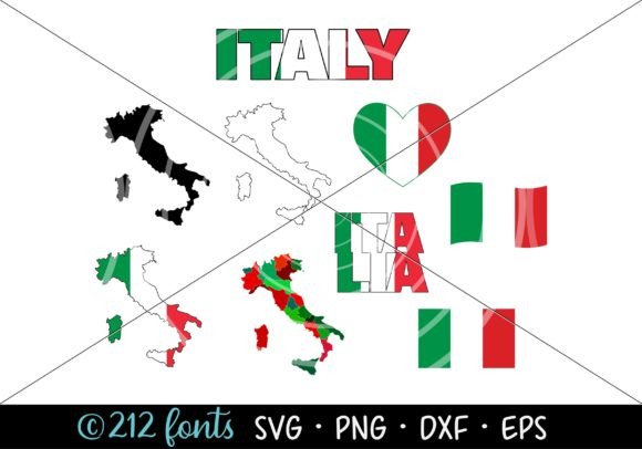 Download Italy Map Outline Word Art Graphics SVG - Premium Resources